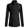 New Men's Fashion Lapel Business Button Casual Windbreaker