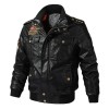 Soft Slim Men's Autumn and Winter Leather Jacket Soft Slim Men's Autumn and Winter Leather Jacket
