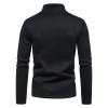 New Warm and Comfortable Half-Zip Turtleneck Men's Sweatshirt P1128