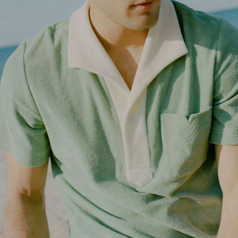 New V-neck short-sleeved POLO shirt P1141