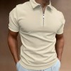 Summer men's polo shirt solid color short-sleeved lapel t-shirt P1123 Summer men's polo shirt solid color short-sleeved lapel t-shirt P1123