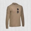 New Men's Solid Color Stretch Crew Neck Long Sleeve T-Shirt New Men's Solid Color Stretch Crew Neck Long Sleeve T-Shirt