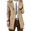 New Men's Slim Solid Color Long Sleeve Windbreaker