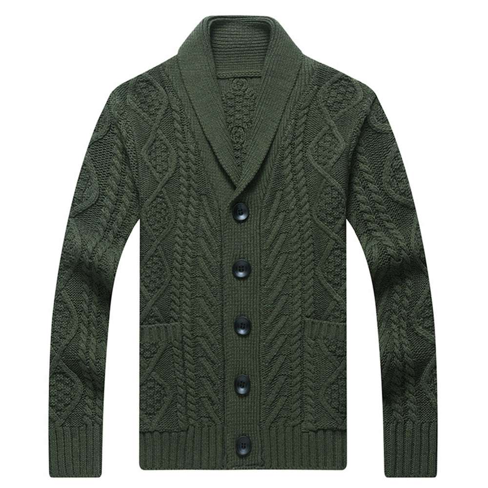 New Men's Fashion Knitted Loose Cardigan P1276 New Men's Fashion Knitted Loose Cardigan P1276