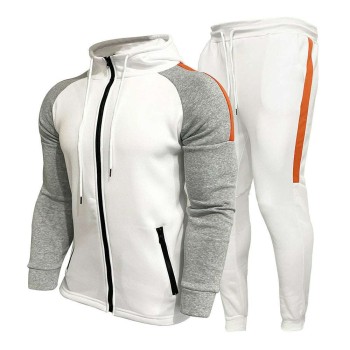 Autumn new three-color men's sports and leisure suit