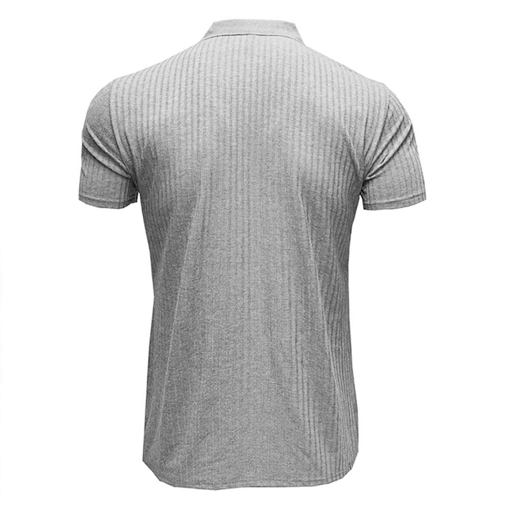 Summer new high elastic men's knitted textured POLO shirt P1130 Summer new high elastic men's knitted textured POLO shirt P1130