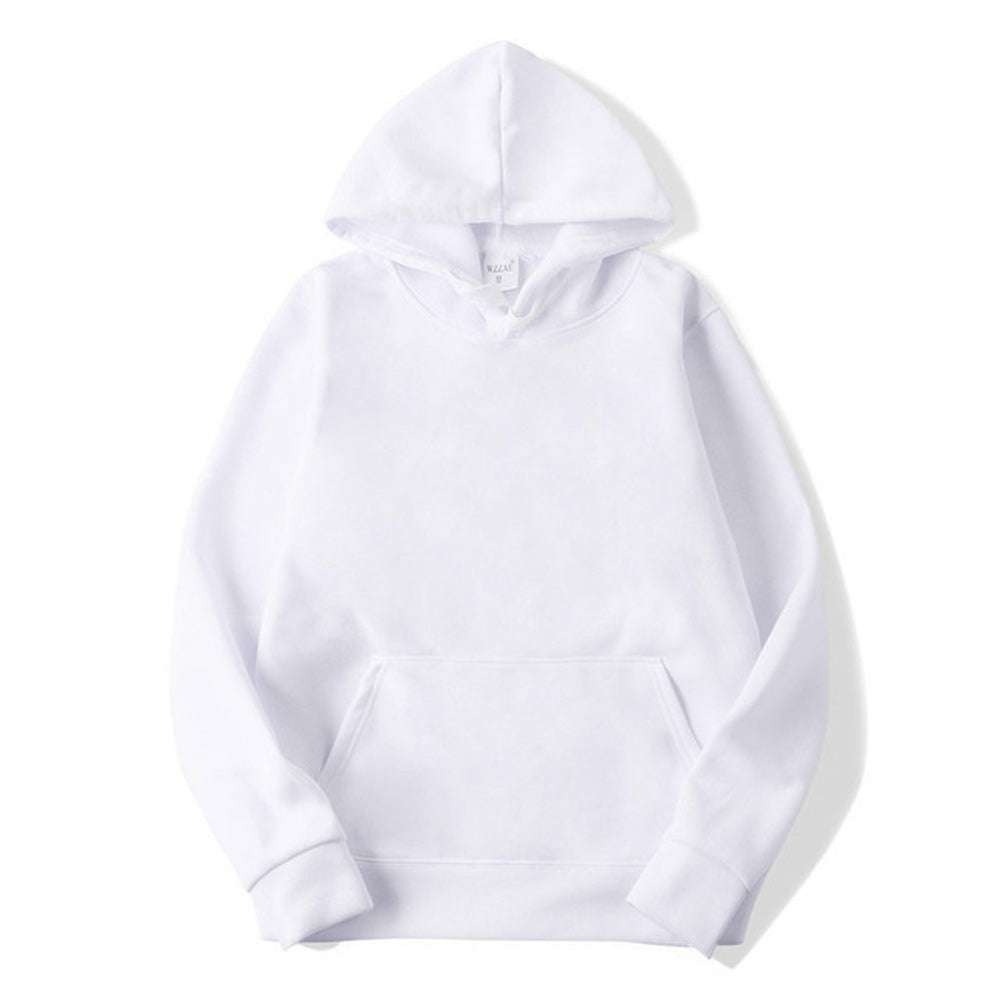 Multicolor Couple's Basic Fleece Thickened Hoodie Multicolor Couple's Basic Fleece Thickened Hoodie