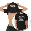 ASK ME ABOUT MY NINJA DISGUISE round neck men's short-sleeved creative spoof T-shirt ASK ME ABOUT MY NINJA DISGUISE round neck men's short-sleeved creative spoof T-shirt