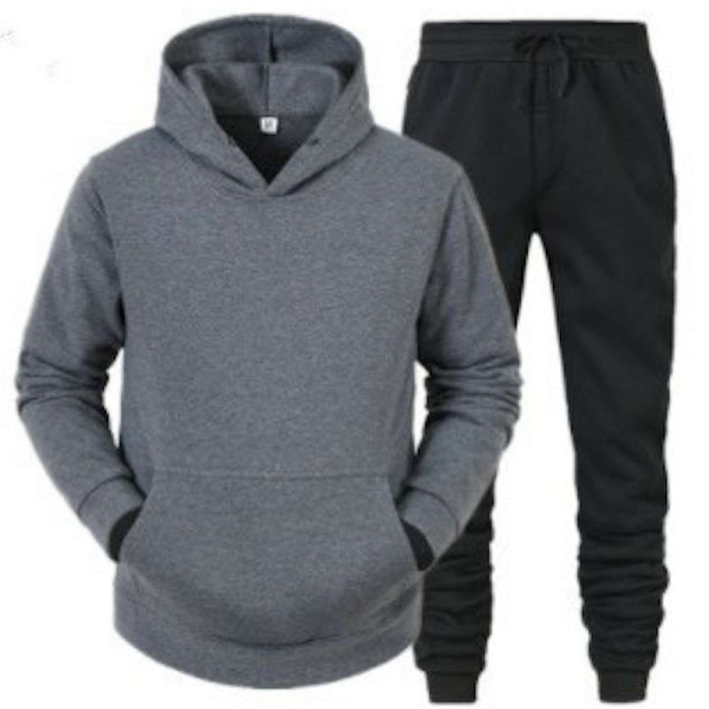 Enjoyzones Men's new fashion thickened hooded suit Enjoyzones Men's new fashion thickened hooded suit