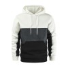 Men's spring autumn winter fashion color block hoodie