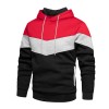 Couple's Fashion Colorblock Fleece Sweatshirt