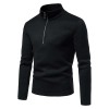 New Warm and Comfortable Half-Zip Turtleneck Men's Sweatshirt P1128