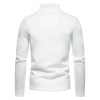 New Warm and Comfortable Half-Zip Turtleneck Men's Sweatshirt P1128