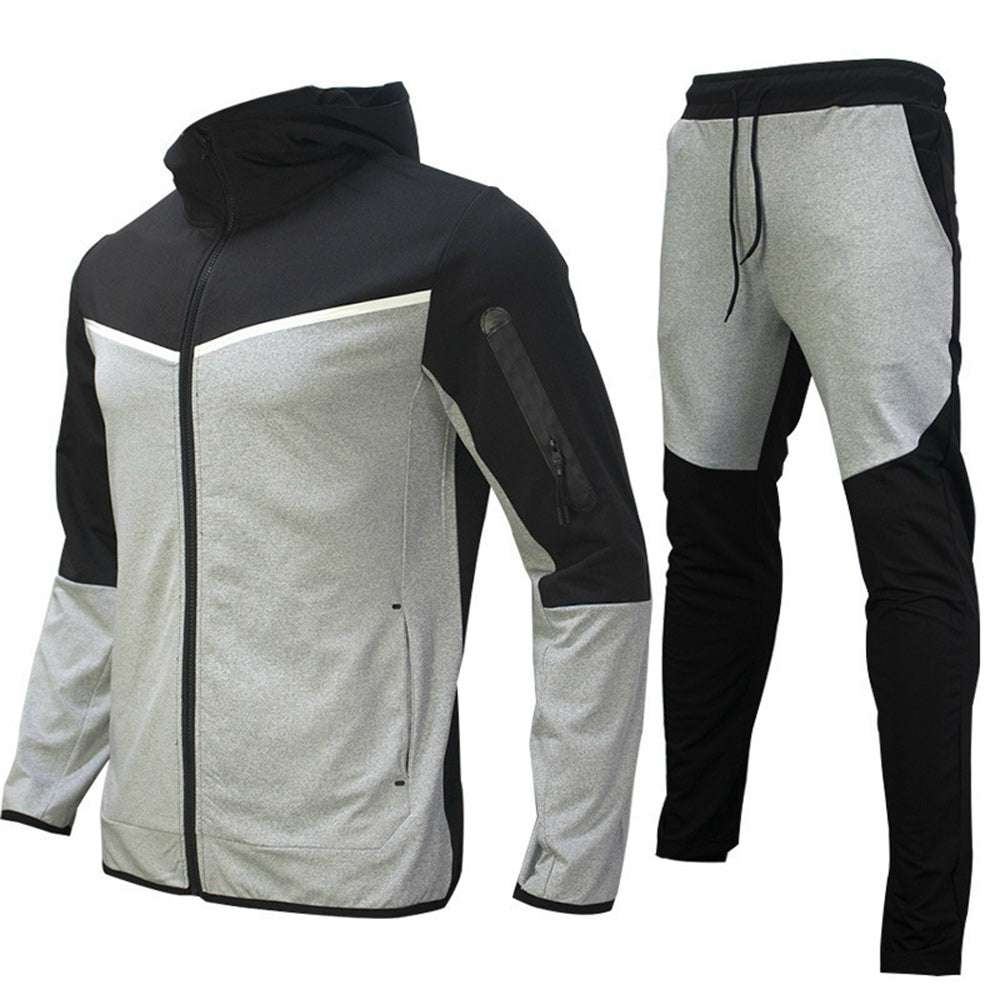 Men's Fashion Zipper Long Sleeve Trousers Set Men's Fashion Zipper Long Sleeve Trousers Set