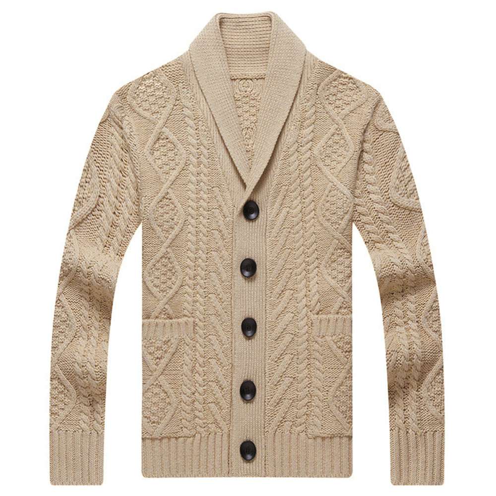 New Men's Fashion Knitted Loose Cardigan P1276 New Men's Fashion Knitted Loose Cardigan P1276