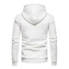 New Men's Fashion Check Casual Pocket Pullover Hoodie