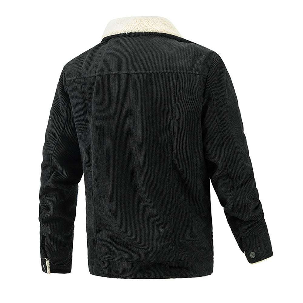 Men's Corduroy Fleece Fashion Thermal Jacket Men's Corduroy Fleece Fashion Thermal Jacket