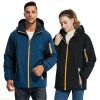 Fleece-lined outdoor reflective jacket Fleece-lined outdoor reflective jacket