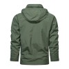New Men's Solid Color Mountaineering Fashion Windproof Jacket