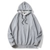 Plaid Men's Solid Color Hoodie Plaid Men's Solid Color Hoodie