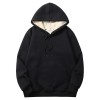 Fashion plus fleece hooded warm sports sweater