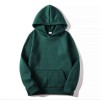 Multicolor Couple's Basic Fleece Thickened Hoodie Multicolor Couple's Basic Fleece Thickened Hoodie