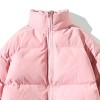 Men's Stand Collar Solid Color Fashion Padded Jacket