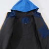 Couples style reflective warm outdoor hooded jacket