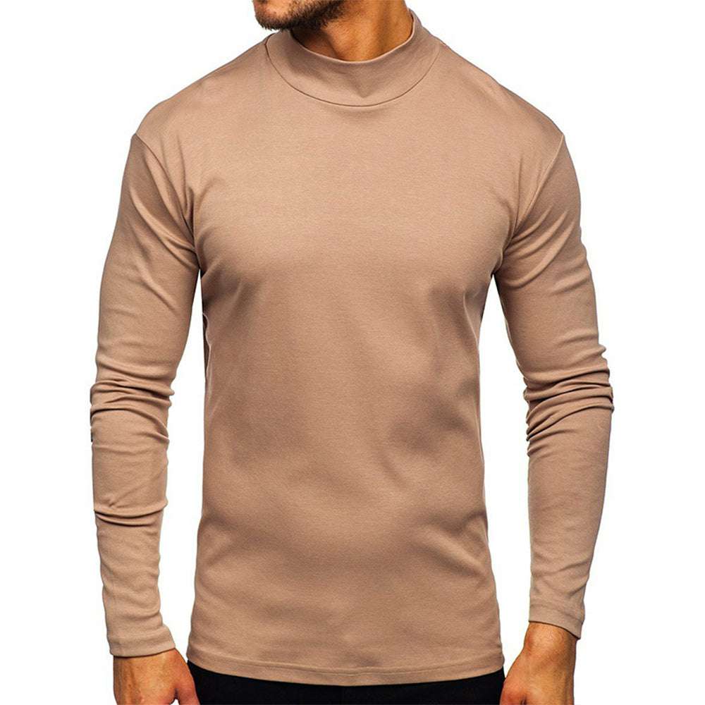 Men's Autumn and Winter Basic Thickened Warm Long Sleeve T-Shirt Men's Autumn and Winter Basic Thickened Warm Long Sleeve T-Shirt