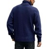 Men's Solid Color Long Sleeve Knit Turtleneck Sweater Men's Solid Color Long Sleeve Knit Turtleneck Sweater