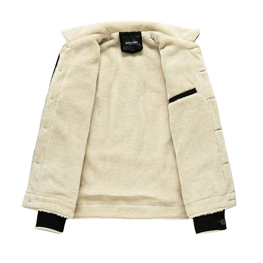 Men's Corduroy Fleece Fashion Thermal Jacket Men's Corduroy Fleece Fashion Thermal Jacket