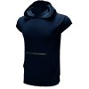 Men's Sleeveless Sports Vest Outdoor Fitness Solid Color Hoodie