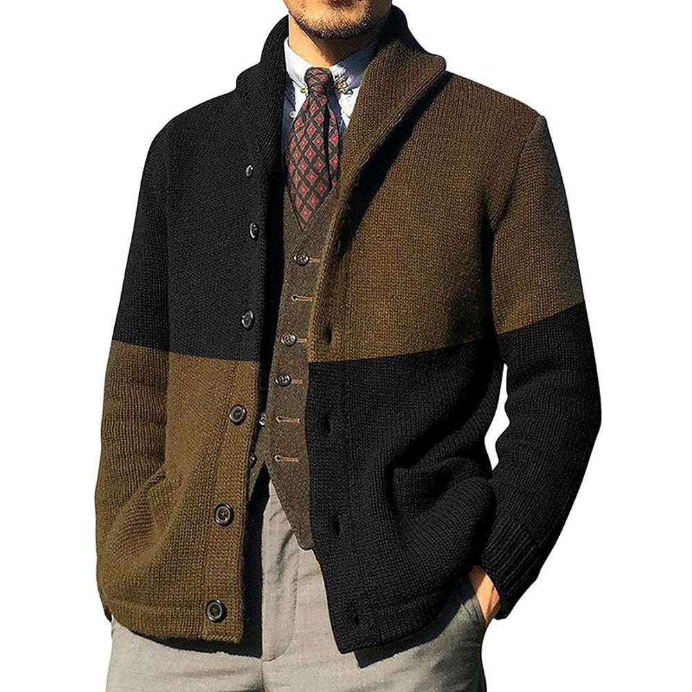 New autumn and winter warm men's knitted cardigan P1214 New autumn and winter warm men's knitted cardigan P1214