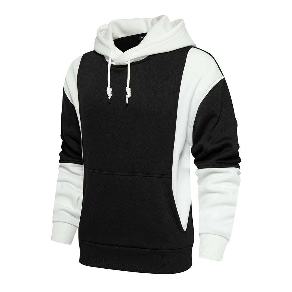 New Fashion Colorblock Men's Trendy Hoodie