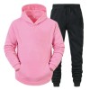 Enjoyzones Men's new fashion thickened hooded suit Enjoyzones Men's new fashion thickened hooded suit
