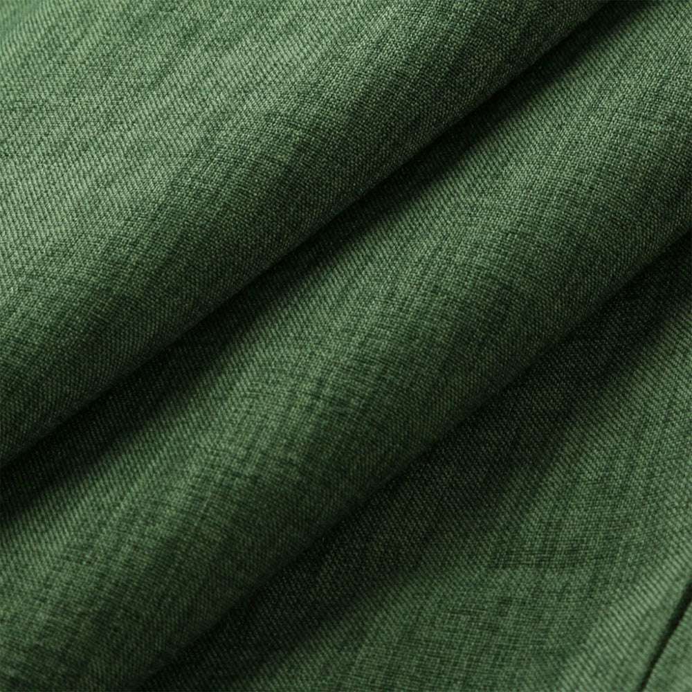 Men's stand collar short sleeve cotton linen shirt