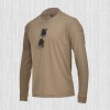 New Men's Solid Color Stretch Crew Neck Long Sleeve T-Shirt New Men's Solid Color Stretch Crew Neck Long Sleeve T-Shirt