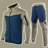 New Men's Fashion Contrast Color Casual Sports Suit New Men's Fashion Contrast Color Casual Sports Suit