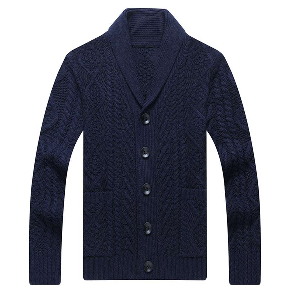 New Men's Fashion Knitted Loose Cardigan P1276 New Men's Fashion Knitted Loose Cardigan P1276