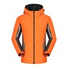 Fleece-lined outdoor reflective jacket Fleece-lined outdoor reflective jacket