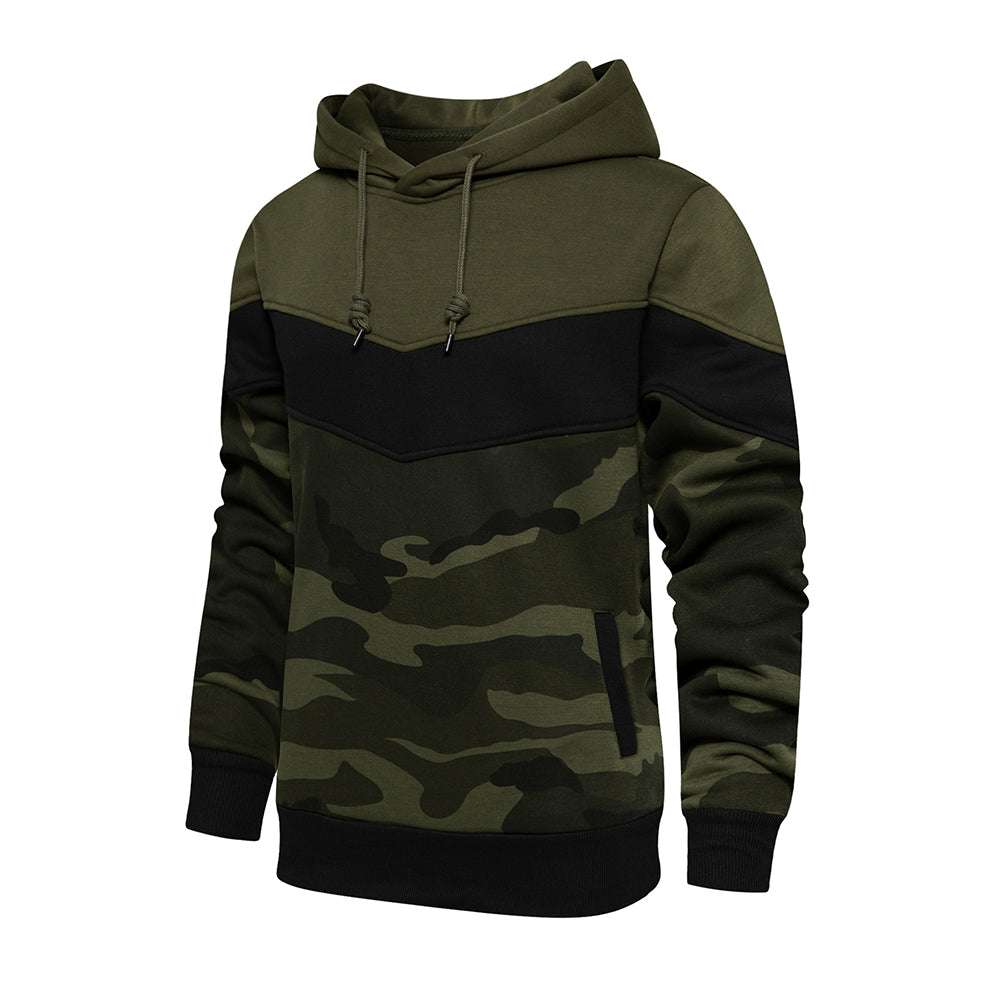 Couple's Fashion Colorblock Fleece Sweatshirt