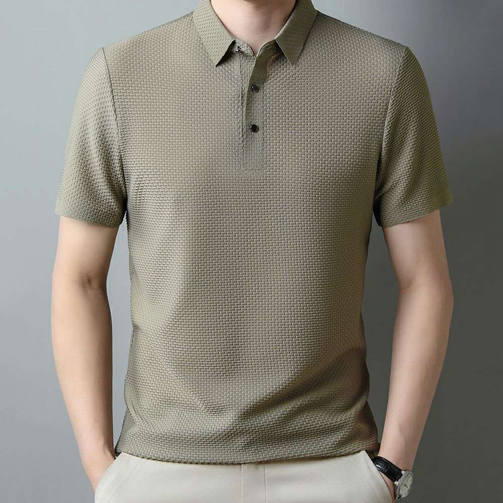 New men's POLO shirt short-sleeved T-shirt P1103