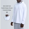 Men's Long Sleeve Solid Color Hooded Professional Sports Sweatshirt