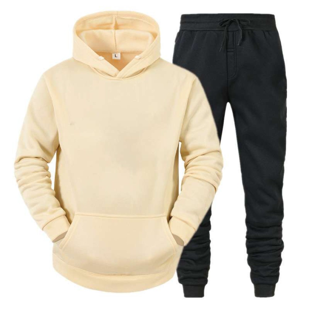Enjoyzones Men's new fashion thickened hooded suit Enjoyzones Men's new fashion thickened hooded suit