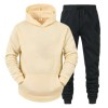 Enjoyzones Men's new fashion thickened hooded suit Enjoyzones Men's new fashion thickened hooded suit
