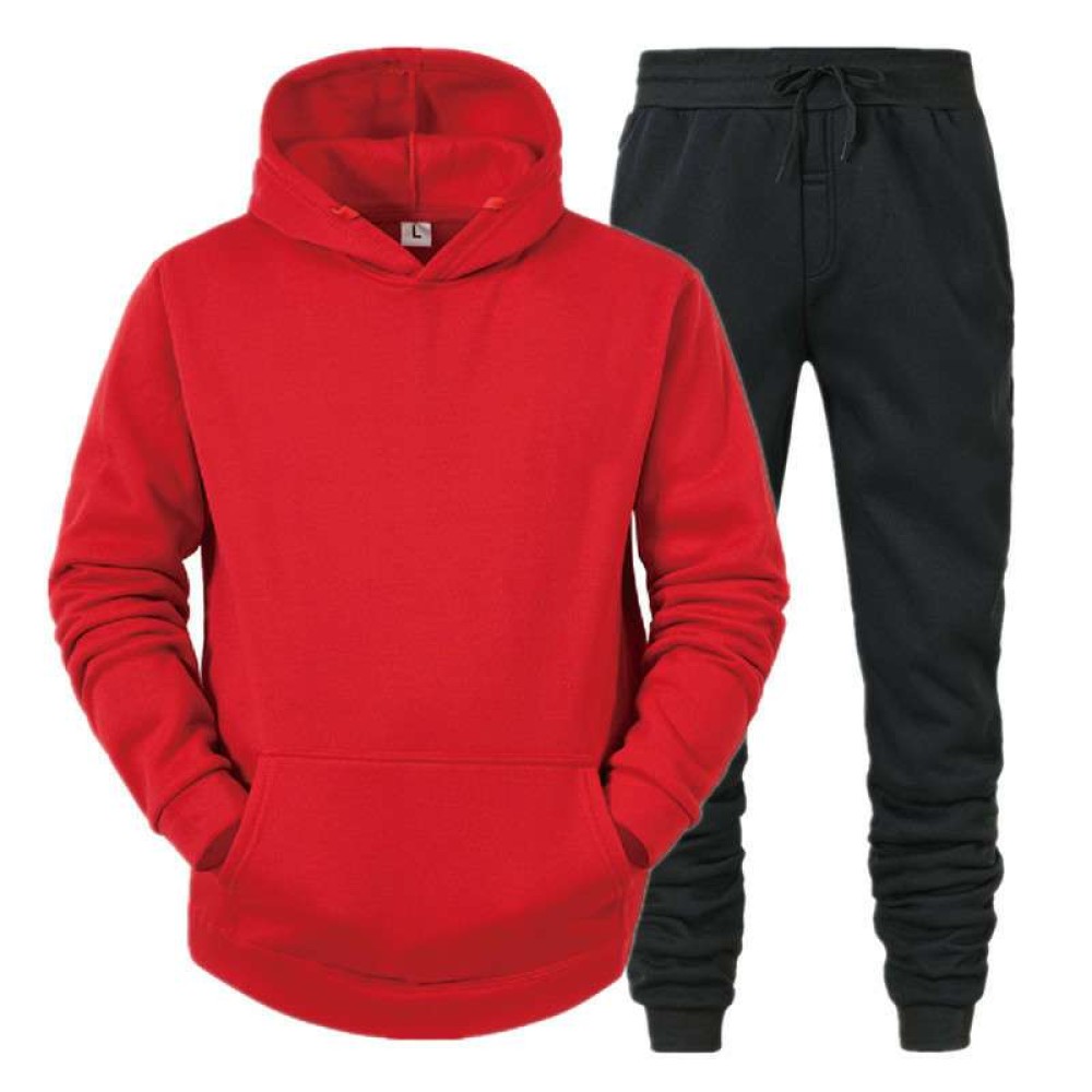 Enjoyzones Men's new fashion thickened hooded suit Enjoyzones Men's new fashion thickened hooded suit