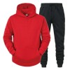Enjoyzones Men's new fashion thickened hooded suit Enjoyzones Men's new fashion thickened hooded suit