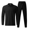 Men's Long Sleeve Polo Shirt Set Men's Long Sleeve Polo Shirt Set