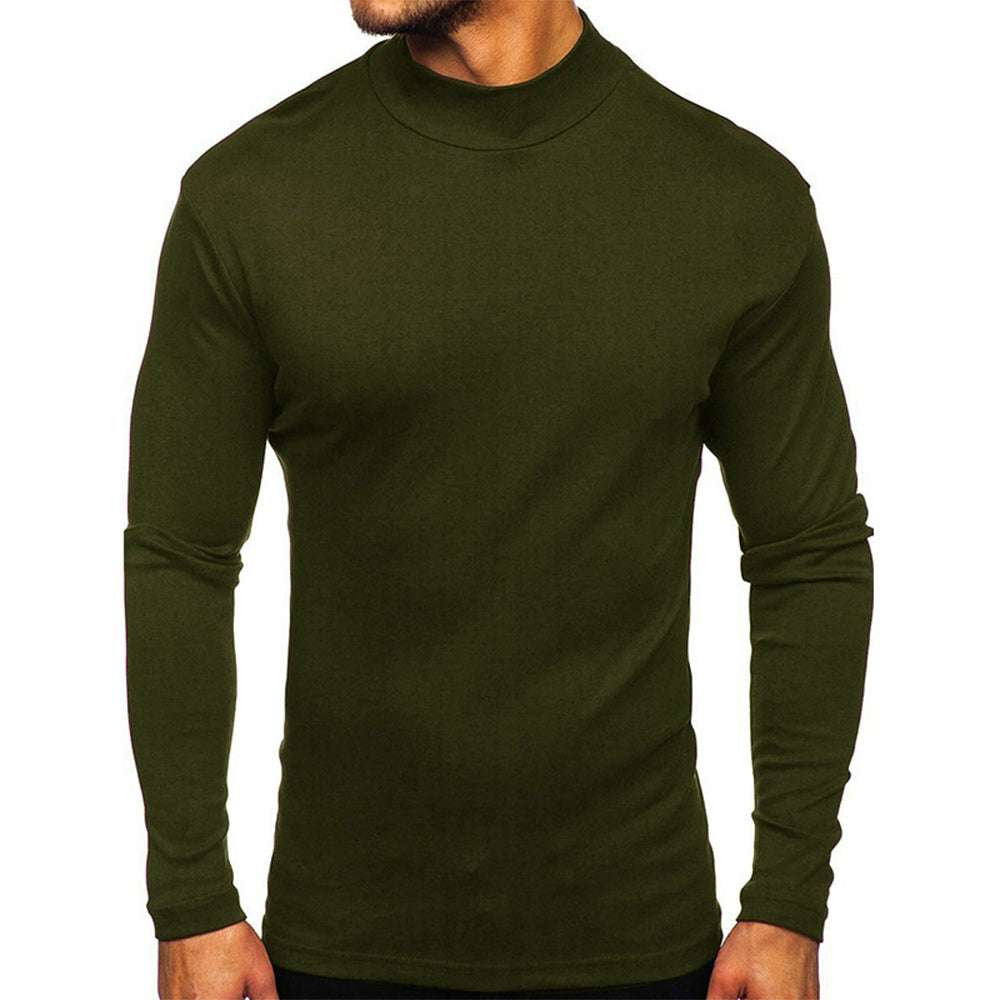 Men's Autumn and Winter Basic Thickened Warm Long Sleeve T-Shirt Men's Autumn and Winter Basic Thickened Warm Long Sleeve T-Shirt