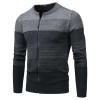 Men's Fashion Motley Knit Sweater Cardigan P1232
